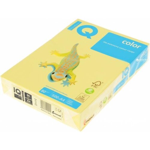  Papir barvni a4 iq pastel 160g PAPIR - YE 23 Slike