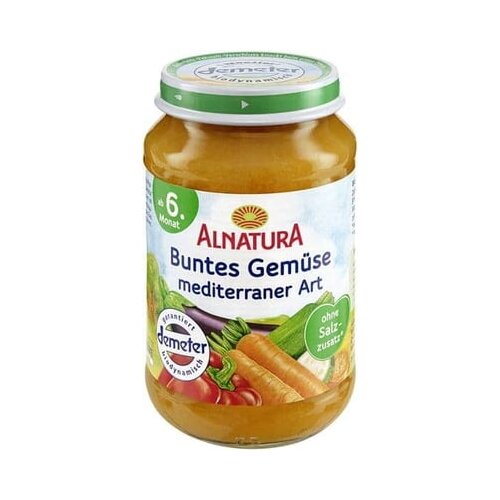 Alnatura bio otroška hrana - pisana mediteranska zelenjava Cene