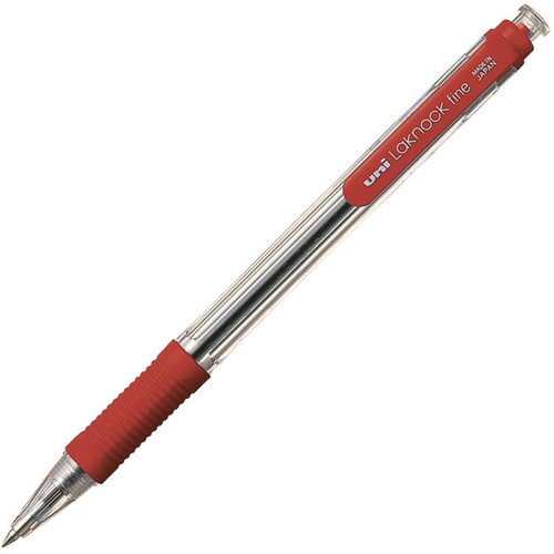 Olovka kemijska Lacknock Uni-Mitsubishi SN-101 crvena Cene