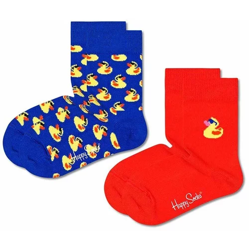 Happy Socks Dječje čarape Kids Rubberduck 2-pack