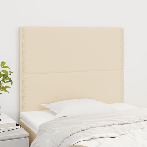  Uzglavlje krem boje 90x5x118/128 cm tkanina Cijene