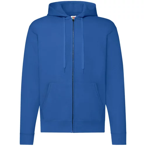 Fruit Of The Loom Blue Zippered Hoodie Classic