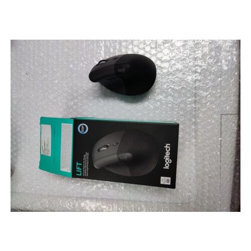 Logitech lift vertical ergonomic wireless mi&amp;scaron; crni outlet Slike