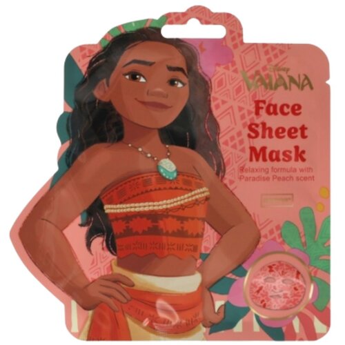 Sence Disney Vaiana pink sheet maska za lice 20 ml Slike