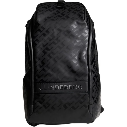 J.Lindeberg Prime X Print Back Pack Black Torba