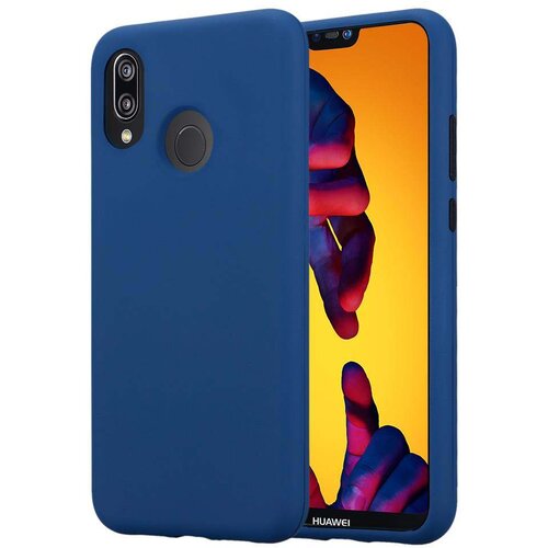 Cadorabo Ohi&scaron;je, združljiv s Huawei v temno modri - hibridni za&scaron;čitni pokrov s silikonom TPU v notranjosti in 2 -delno plastiko zunaj, (20564126) Cene