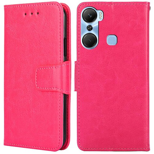INORCO Usnjena preklopna torbica za Infinix Hot 12 Pro 4G, za&amp;scaron;čitna torbica za telefon Denarnica proti padcem s stojalom, (22034466) Slike