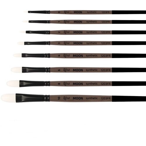 Rosa MOON 1203FR sintetički ovalni kist | Various Sizes Cijene