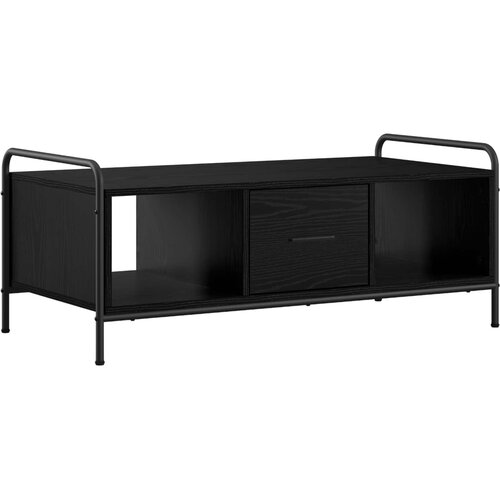  Stolić za kavu Crni hrast 99,5 x 49 x 41 cm Konstruirano drvo Cijene