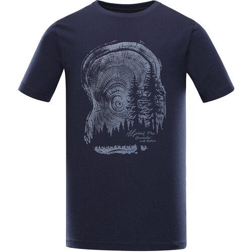 Alpine pro Men&amp;#039;s cotton T-shirt LEFER MOOD INDIGO VARIANT PD Slike