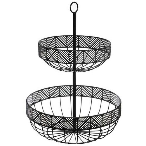  za Voće 5five Simply Smart Crna Metal 30 x 30 x 42 cm Cijene