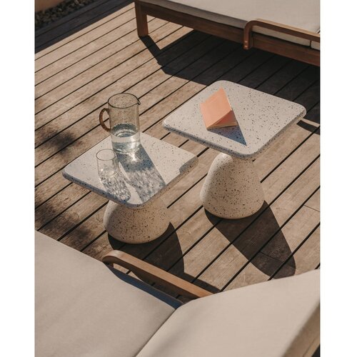 Kave Home Bela terazzo mizica 48x48 cm Saura &amp;ndash; Slike