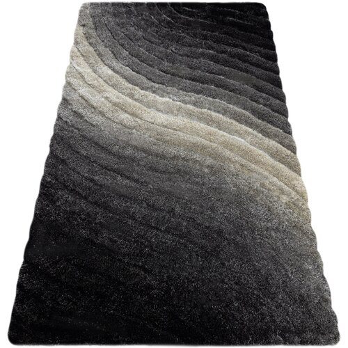 RugsX Preproge Preproga košati FLIM 006-B1 sodobni, Valovi - 80x150 cm Siva Cene