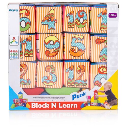 Chipolino set mekih edukativnih kocki &amp;ndash; 12 kom Slike
