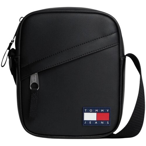 Tommy Hilfiger Torbe za čez ramo TJM DAILY PU REPORTER AM0AM14608 Črna Slike