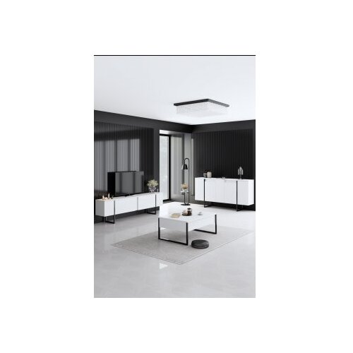 Hanah home Luxe komoda s ladicama, bijela Cene