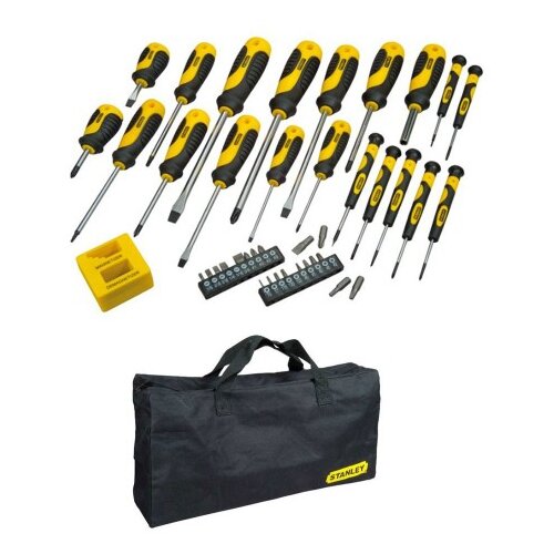 Stanley Screwdriver set 42 pcs. + bag Slike