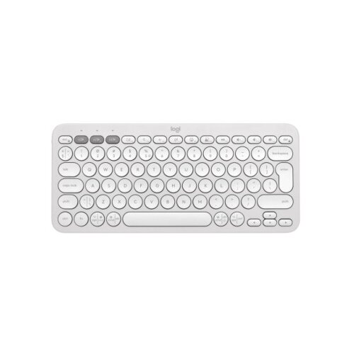 Logitech Tipkovnica Pebble Keys 2 K380s Multi-Device, bela, SLO g. Cene
