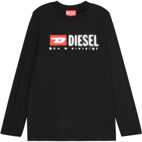 Diesel Majica crvena / crna / bijela Cene