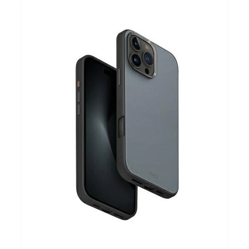 Uniq ETUI LYDEN DS IPHONE 16 PRO MAX 6.9" MAGCLICK CHARGING NIEBIESKO-CZARNY/WASHED BLUE-BLACK, (22086651) Cene