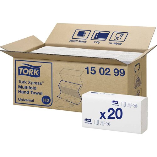 TORK Papirnate brisače Xpress®Multifold, 2-slojne, 4740 kosov Cene