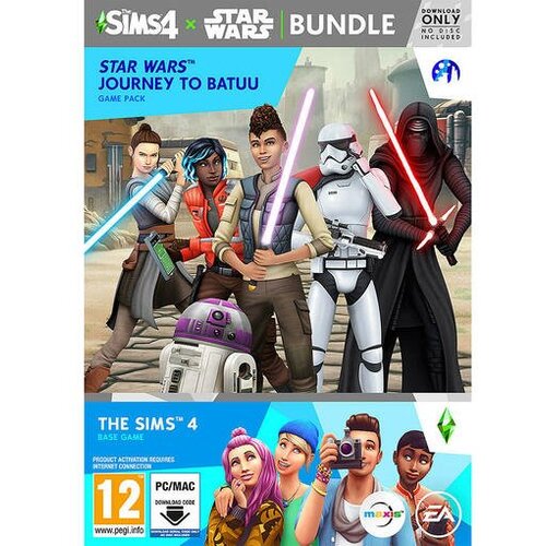 Electronic Arts The Sims 4 Star Wars: Journey To Batuu - Base Game And Game Pack Bundle (pc) Slike