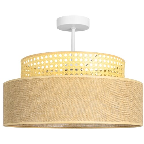  plafonski luster boho 1xE27/60W/230V, prečnika 40 cm, od ratana Slike