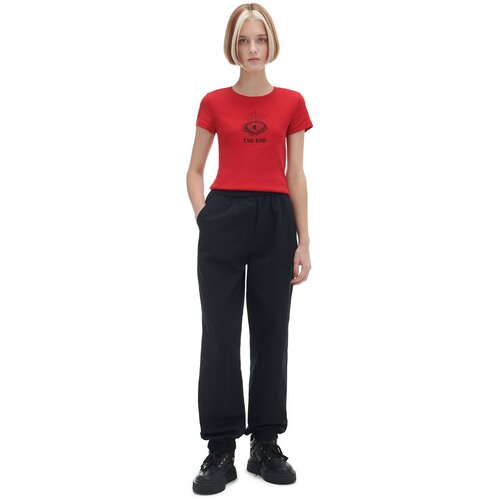 Cropp ženska majica kratkih rukava - Crvena  2504S-33X Cijene