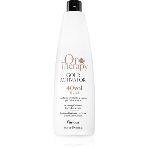Fanola Oro Therapy Gold Activator aktivacijska emulzija 12% 40 vol. 1000 ml Cijene