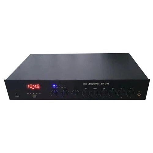  Pojačavač zvuka MP-312 desktop pojacalo 120W 100V 4-6oma, 3zone, FM, USB, BT Cene