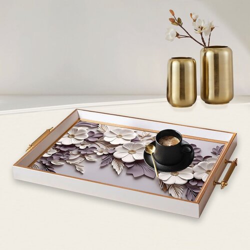 Aberto Design Poslužavnik TPB9899 50 x 29 x 3.5 cm, Šareni Cene