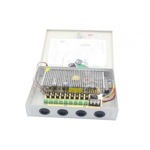 Gigatech napajanje DC 12V 10A panel 9xOUT ( 017-0079 ) Slike