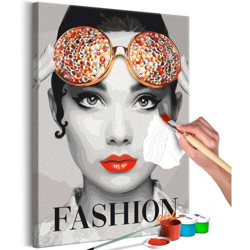  Slika za samostalno slikanje - Fashion Girl 40x60 Cijene