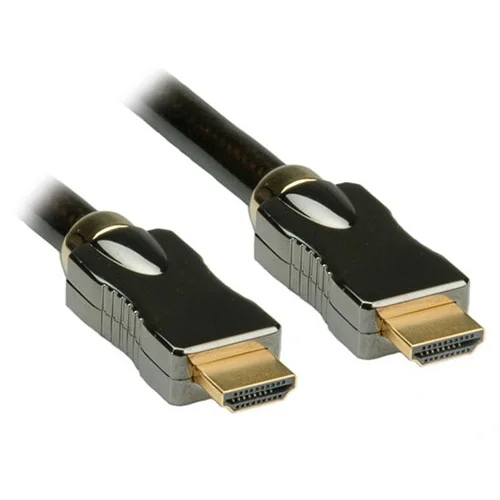 Roline HDMI priključni kabel 3.00 m 11.04.5682 dvostruko zaštićen crna [1x muški konektor HDMI - 1x muški konektor HDMI]