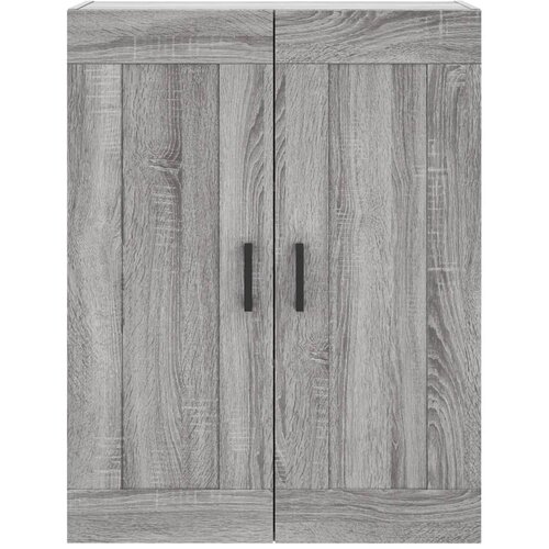  Visoka komoda siva sonome 69,5x34x180 cm od konstruiranog drva Slike