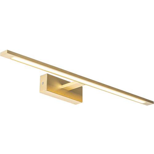 QAZQA Stenska svetilka medenina 62 cm z LED IP44 - Jerre Cene