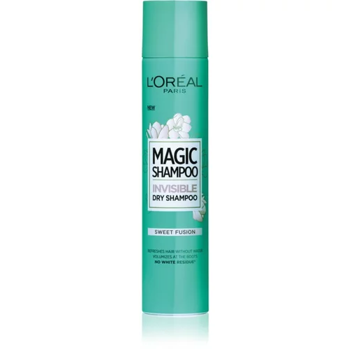 L´Oréal Paris Magic Shampoo Sweet Fusion suhi šampon za volumen las, ki ne pušča belih sledi 200 ml