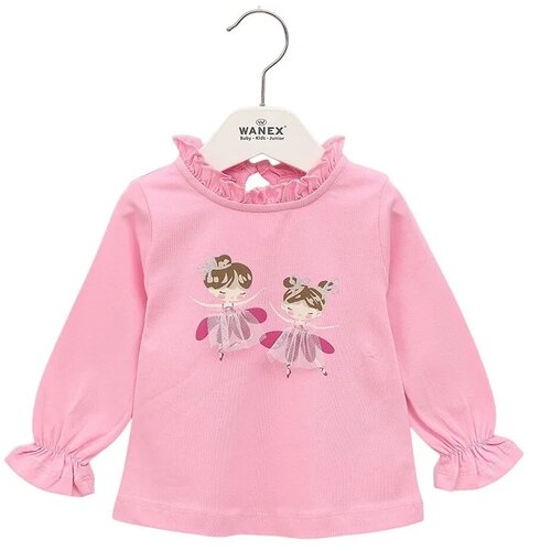 Wanex Majica dugih rukava za devojčice Balerine 32985, Roze Cene