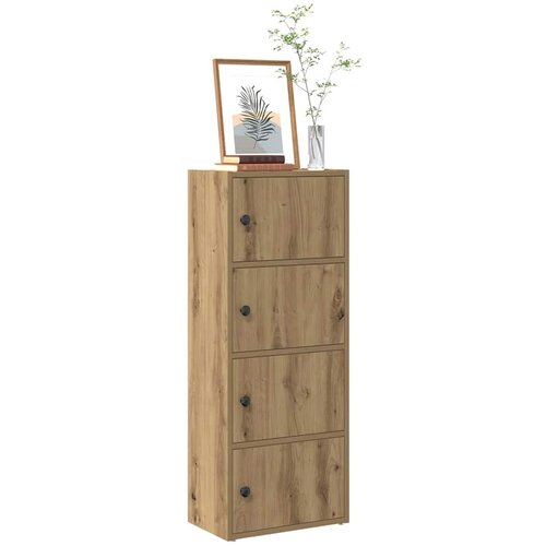  Regal za knjige boja hrasta 40x24x102 cm konstruirano drvo Cijene