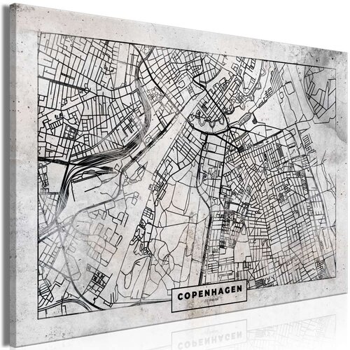  Slika - Copenhagen Plan (1 Part) Wide 60x40 Slike