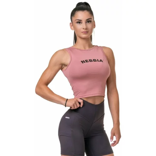 NEBBIA Fit Sporty Tank Top Old Rose M