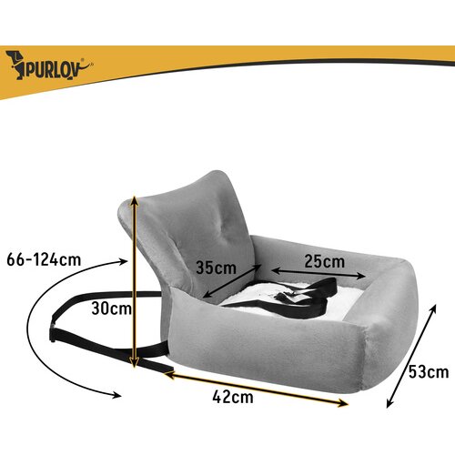  Autosjedalica za psa ili mačku, Razne veličine D 53x42x30 cm Slike