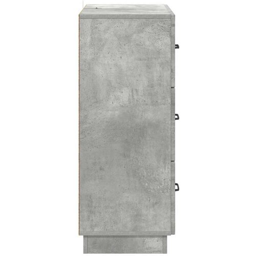  Ormar s ladicama Betonska siva 66 x 34 5 x 87 cm - Betonska siva Slike