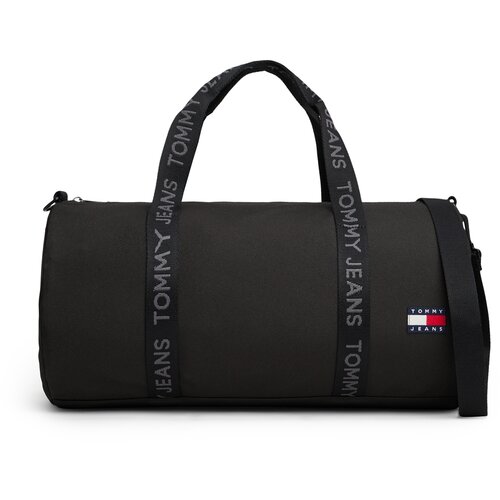 Tommy Jeans Putna torba 'ESS' tamo siva / crna Cijene
