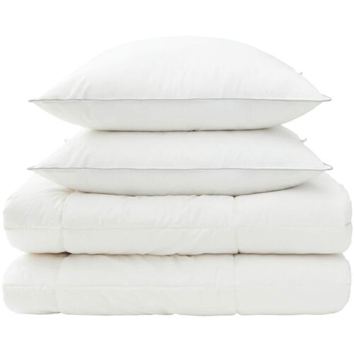  Set jastuka i popluna 3 kom. 140x220 cm Zima 450 GSM Vuna - 140 x 220 cm 80 x 80 cm Slike