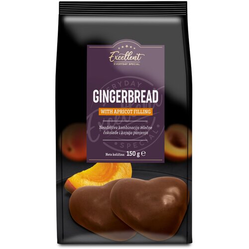 Excellent Gingerbread kajsija fil 150g Cene