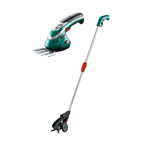 Bosch DIY ISIO III Akumulatorske makaze za travu + teleskopska dr&amp;scaron;ka ( 0600833109 ) Slike