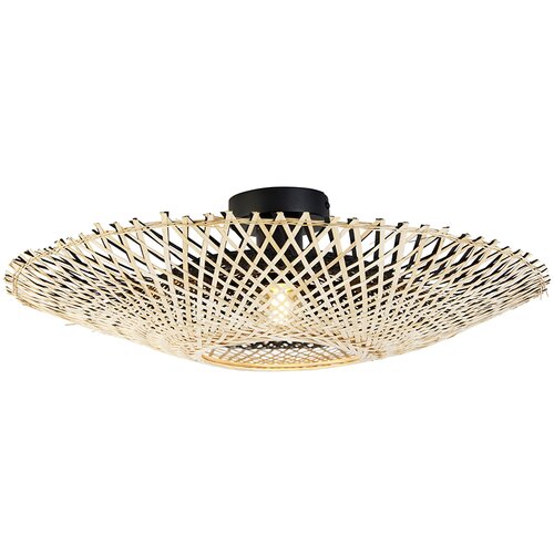QAZQA Orientalska stropna svetilka ratan 50 cm - Rina Slike