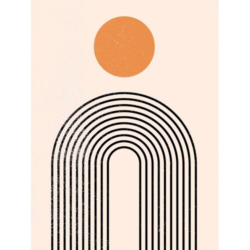 Venture Home poster Tempel 70 &amp;times; 100 cm, bež Slike