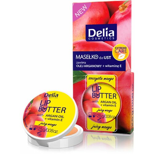 Delia labelo za ispucale usne sa arganovim uljem, vitaminom e i mangom Slike
